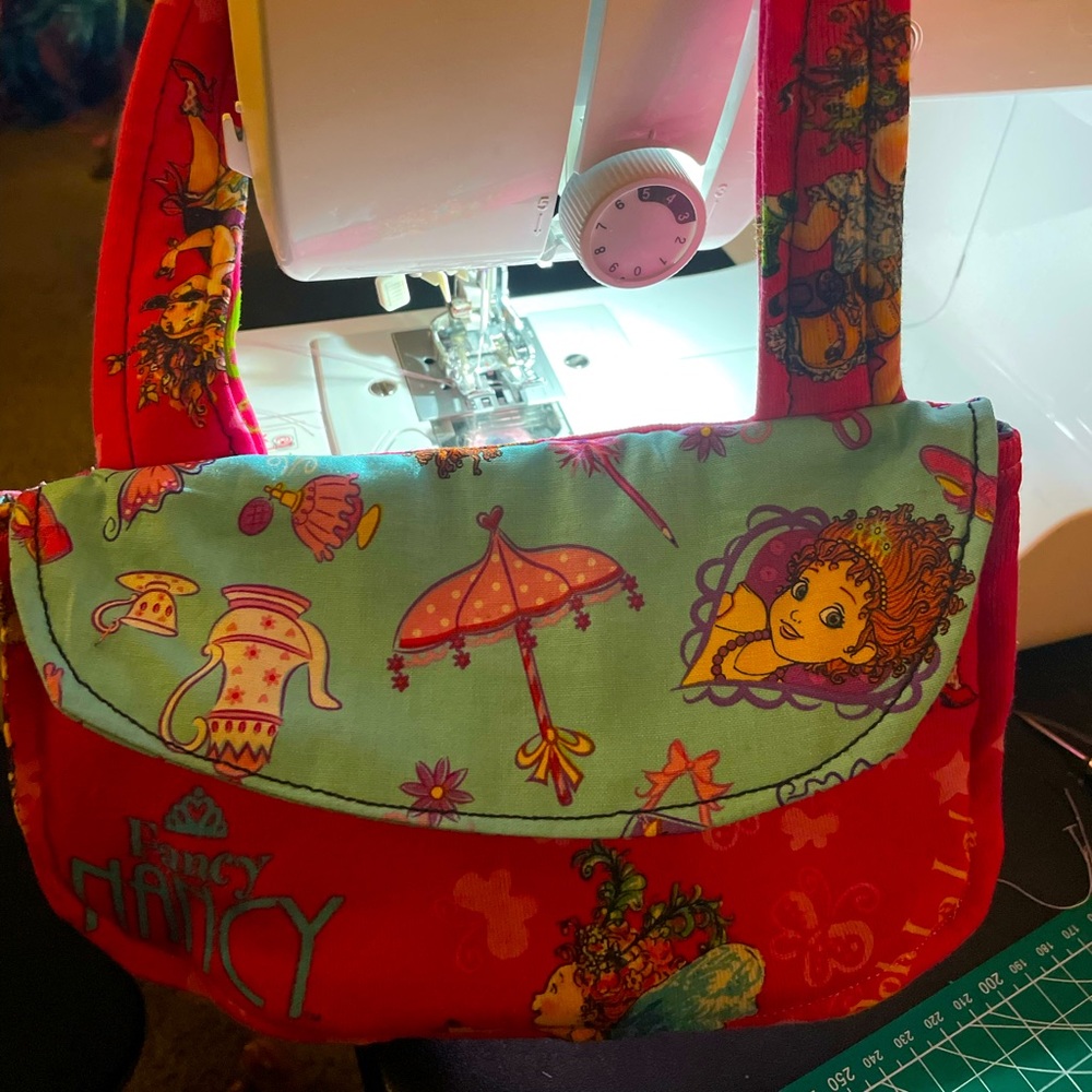 Disney Jr. Fancy Nancy sewn fabrics mini purse for kids
